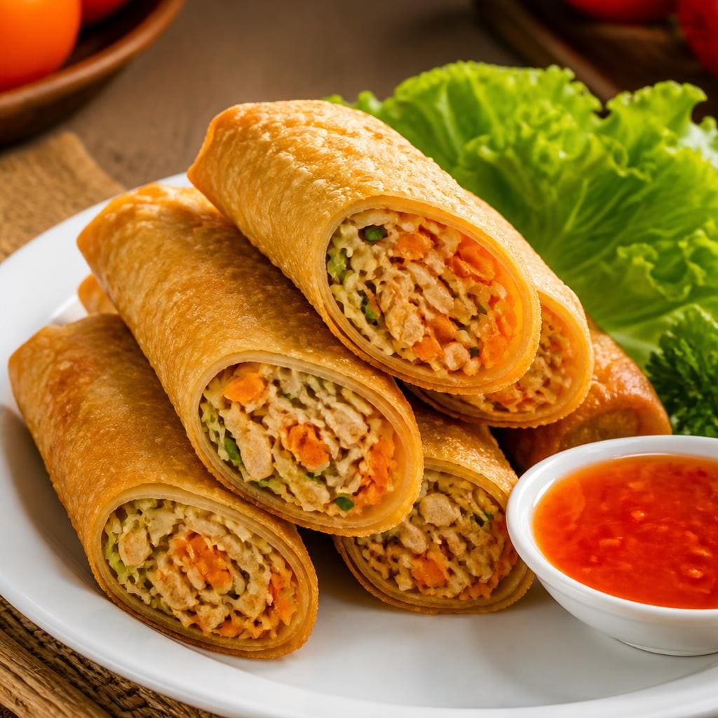 Egg Roll Gokana Ramen & Teppan